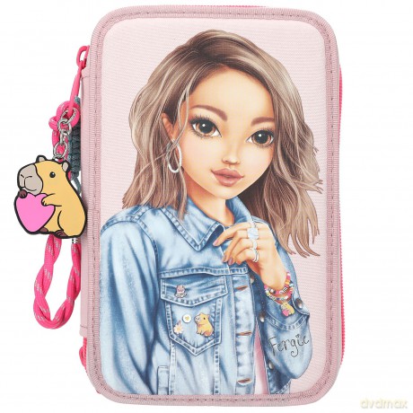Topmodel - TOPModel Triple Pencil Case Capybara - Rose