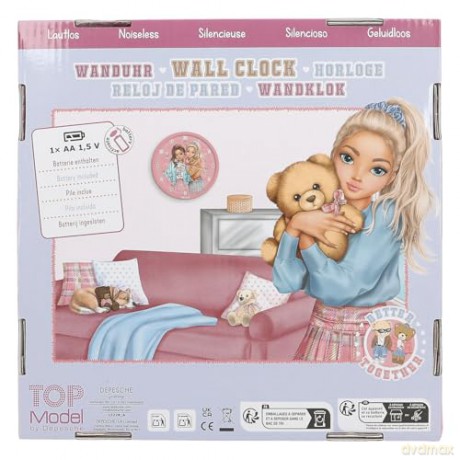 TOPModel - Zegar ścienny TEAM TEDDY (0413228)