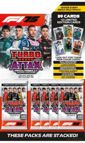 Topps - Formula 1 Turbo Attax Mega Multi Pack (F1TA25-2503)