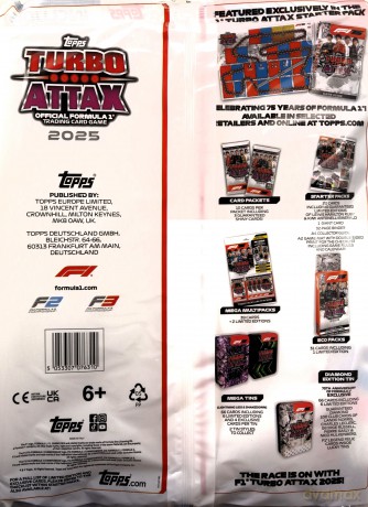 Topps - Formula 1 Turbo Attax Starter Pack (F1TA25-2502)