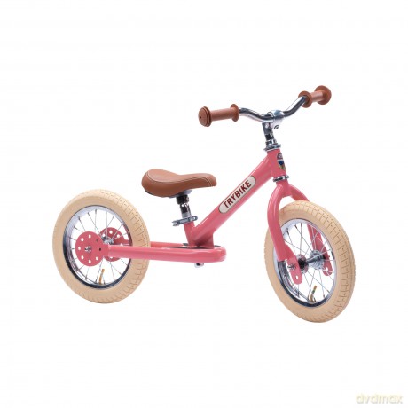 Trybike - 2 wheels steel - Vintage Rose (30TBS-2-PNK-VIN)