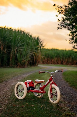 Trybike - CoConut Helmet, Vintage Red (XS)