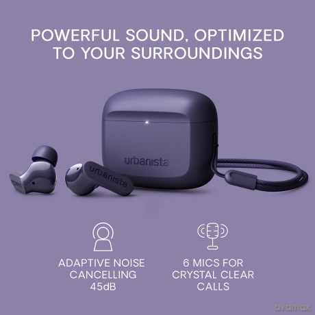 Urbanista - Palo Alto in-ear Headphones w. Adaptive ANC