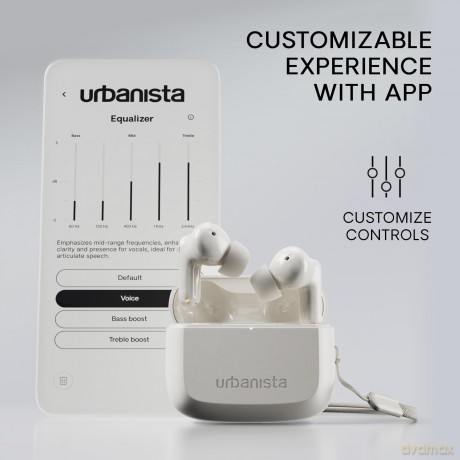 Urbanista - Palo Alto in-ear Headphones w. Adaptive ANC