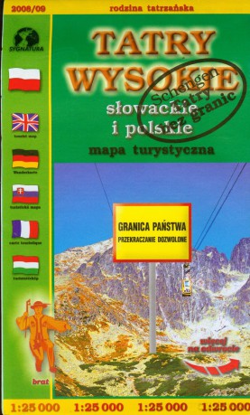 Tatry Wysokie 1:25 000 [KSIĄŻKA]