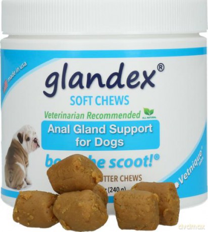 Vetnique - Glandex Soft Chews 240g (60stk) - support natural emptying of the anal glands