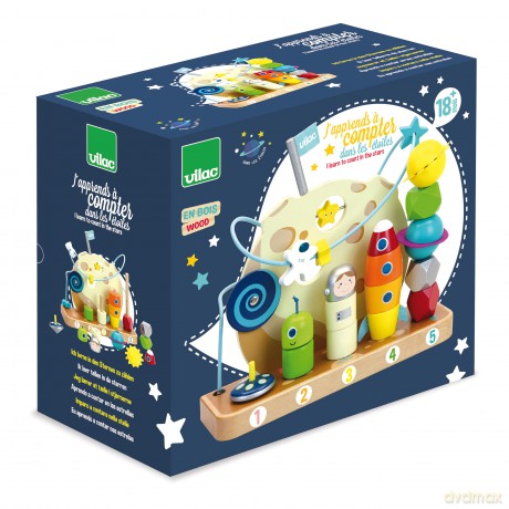 Vilac - In the stars - Galaxy counting game (2448)