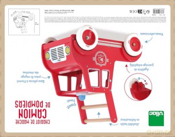 Vilac - Ride-On Firetruck - (1135)
