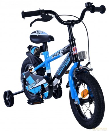 Volare - Children's Bicycle 12 - Blue/Black (31276)