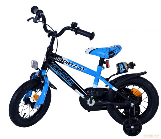 Volare - Children's Bicycle 12 - Blue/Black (31276)