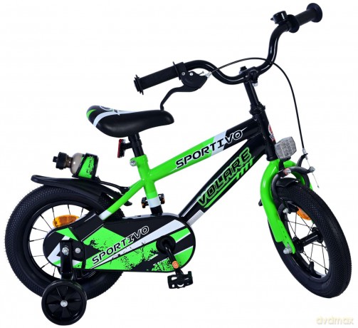 Volare - Children's Bicycle 12 - Green/Black (31278)