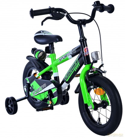 Volare - Children's Bicycle 12 - Green/Black (31278)