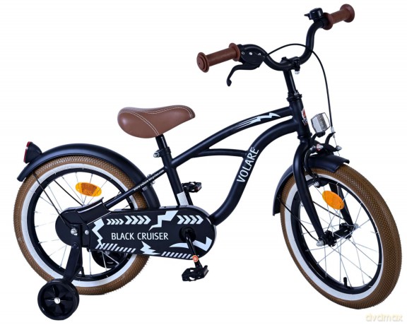 Volare - Children's Bicycle 16 - Black Cruiser (21602-SACB)