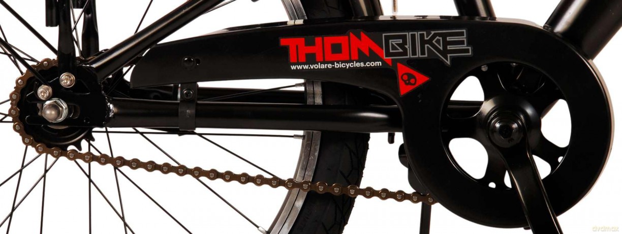 Volare - Children's Bicycle 20 - Thombike Black Red (22102)