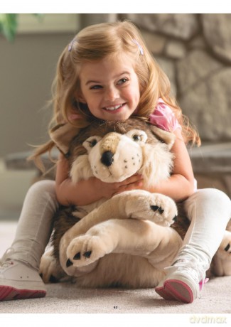 Maskotka Wild Republic - Plush Toy Jumbo Cuddlekins 76 cm Wolf (808064)