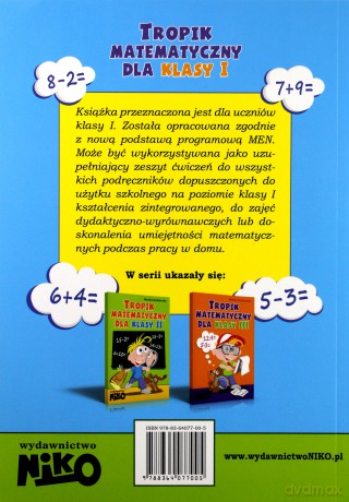 Tropik matematyczny dla klasy 1 [KSIĄŻKA]