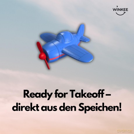 Winkee - Airplane Bike Accessory