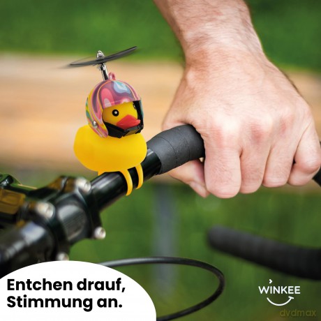 Winkee - Bike Duck Flower Power