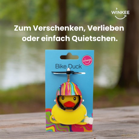 Winkee - Bike Duck Flower Power