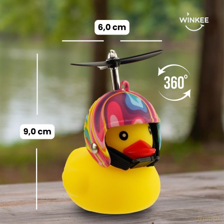 Winkee - Bike Duck Flower Power
