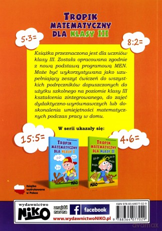 Tropik matematyczny dla klasy 3 [KSIĄŻKA]