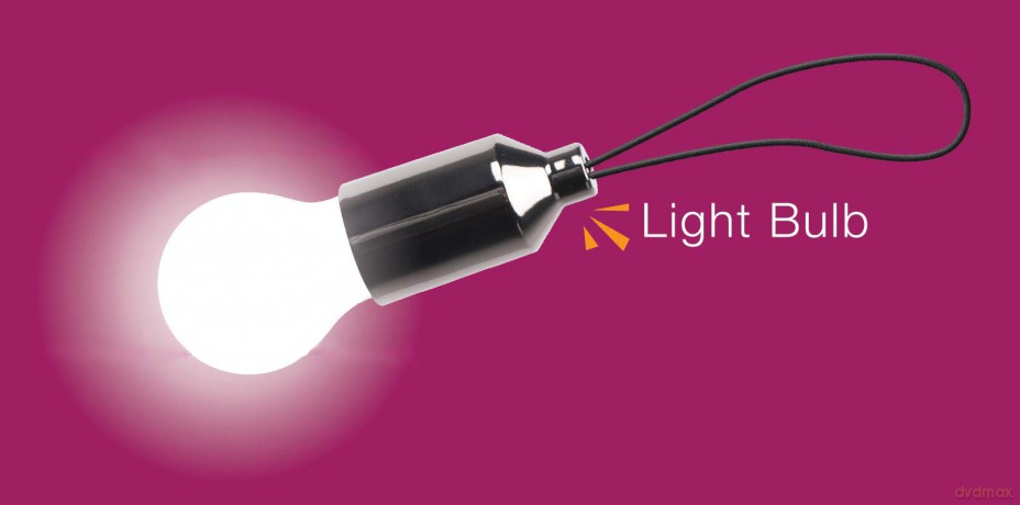 Winkee - Keyring with Sound and Light - Light Bulb (16117)