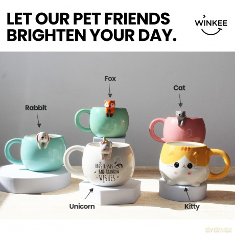 Winkee - Mug - Pet Friends Kitten