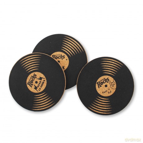 Winkee - Rocks Coaster Set of 6 - Black