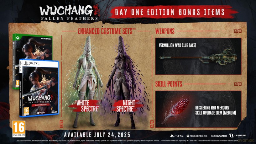 Wuchang: Fallen Feathers (Day 1 Edition)