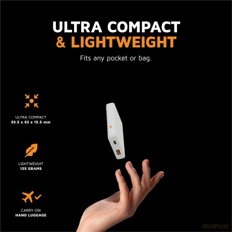 Xtorm - 12W FastCharge Go2 Powerbank 5.000 - Ash White