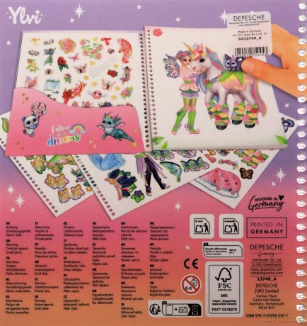 Ylvi - Dress Me Up Stickerbook (413749)