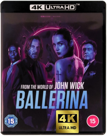 Ballerina (Ballerina. Z uniwersum Johna Wicka) [Blu-Ray 4K]+[Blu-Ray]