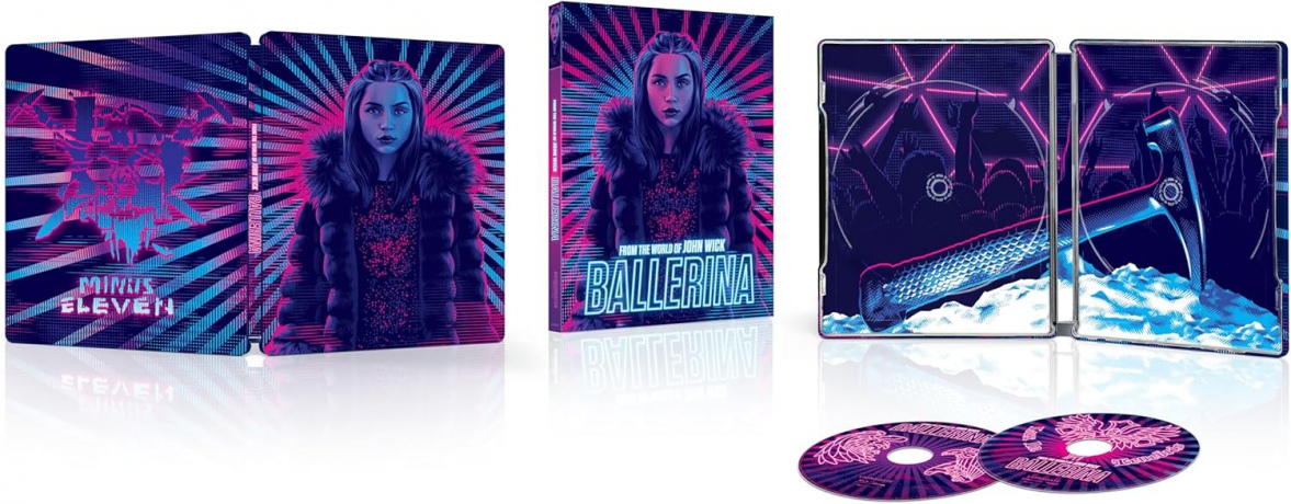 Ballerina (Ballerina. Z uniwersum Johna Wicka) (steelbook) [Blu-Ray 4K]+[Blu-Ray]