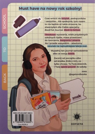 BookTok Journal. Back to School - Agata Gładysz [KSIĄŻKA]