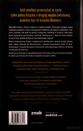 Druga wojna światowa - Antony Beevor [KSIĄŻKA]