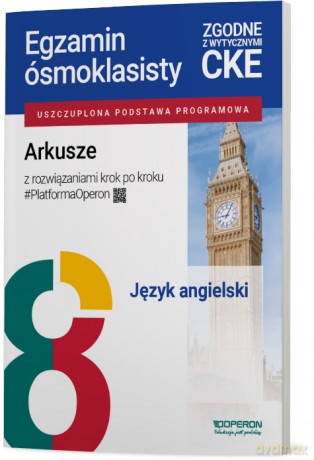 Egzamin ósmoklasisty 2026 Język angielski Arkusze - Anna Tracz [KSIĄŻKA]