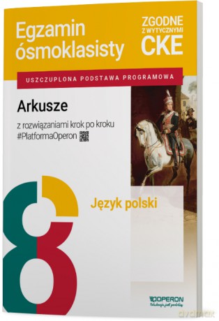 Egzamin ósmoklasisty 2026 Język polski Arkusze - Jolanta Eisner [KSIĄŻKA]
