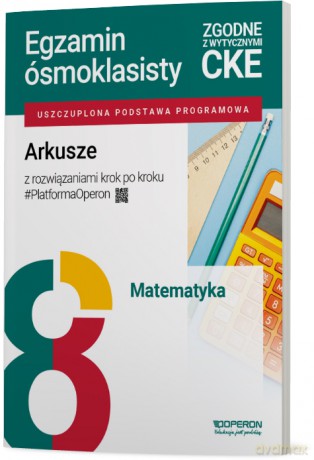 Egzamin ósmoklasisty 2026 Matematyka Arkusze - Beata Dotka [KSIĄŻKA]