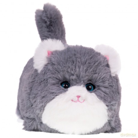 Interaktywny Kot Huggy Luv szary DKO0221