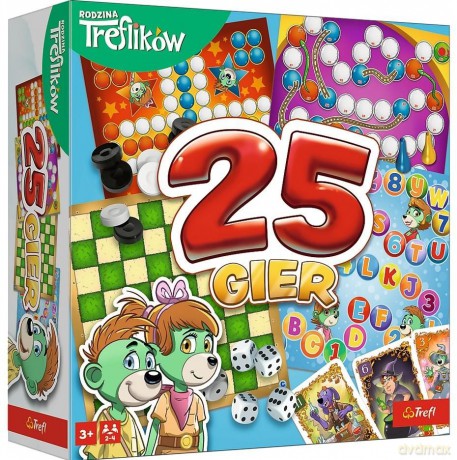 Kalejdoskop 25 gier Trefliki 02824 [GRA]
