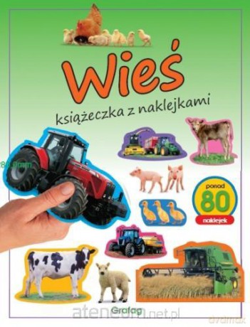 Wieś. Książeczka z naklejkami [KSIĄŻKA]