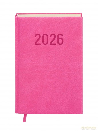 Kalendarz 2026 Colorfix A5 DNS różowy [KALENDARZ]