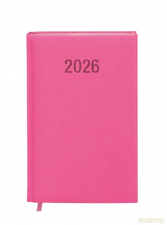 Kalendarz 2026 Colorfix A6 TDW różowy [KALENDARZ]