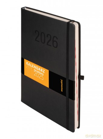 Kalendarz 2026 Memofix A4 DNS czarny [KALENDARZ]