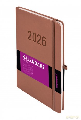 Kalendarz 2026 Memofix B5 TDW mocha mousse [KALENDARZ]