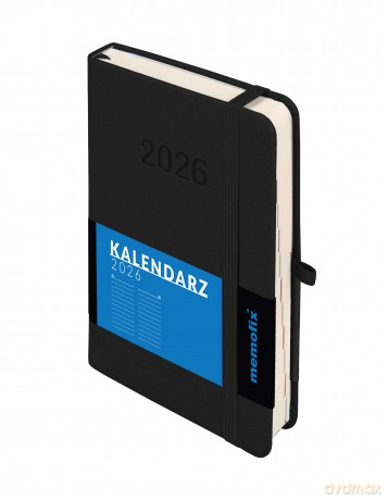 Kalendarz 2026 Memofix B6 DNS czarny [KALENDARZ]