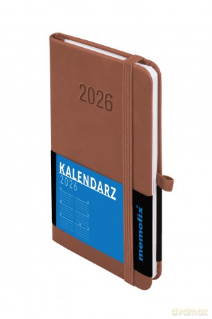 Kalendarz 2026 Memofix B6 TDW mocha mousse [KALENDARZ]