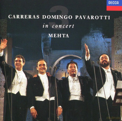 Three Tenors: In Concert, Rome 1990 [CD]