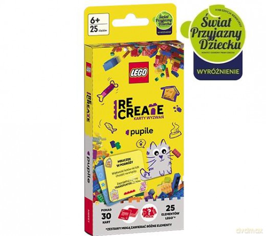 LEGO Recreate karty wyzwań Pupile ACP-6610