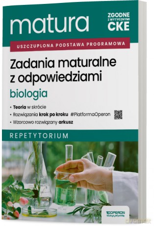 Matura 2026 Biologia Zadania maturalne z odpowiedziami Repetytorium - Jolanta Loritz-Dobrowolska, Kamil Kulpiński, Monika Zaleska-Szczygieł [KSIĄŻKA]